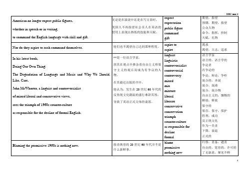 2005年考研英语真题Text4解析