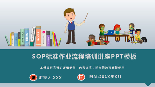 SOP标准作业流程培训讲座PPT模板