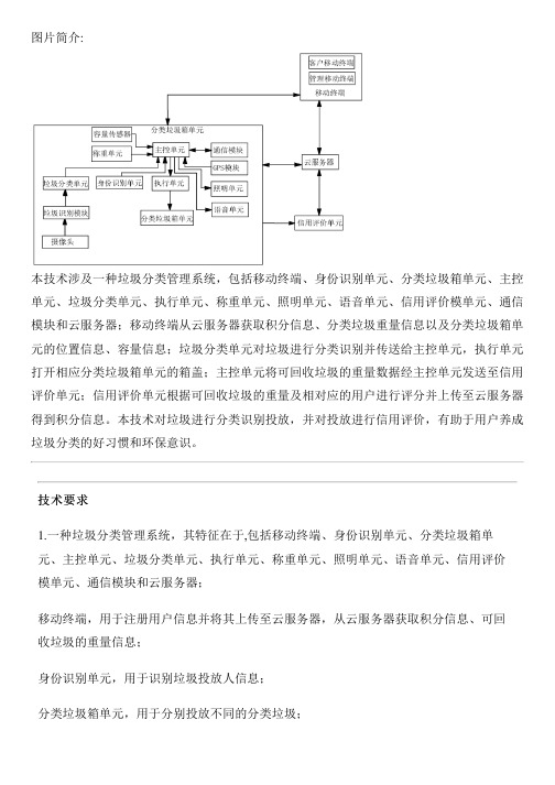 垃圾分类管理系统的制作方法