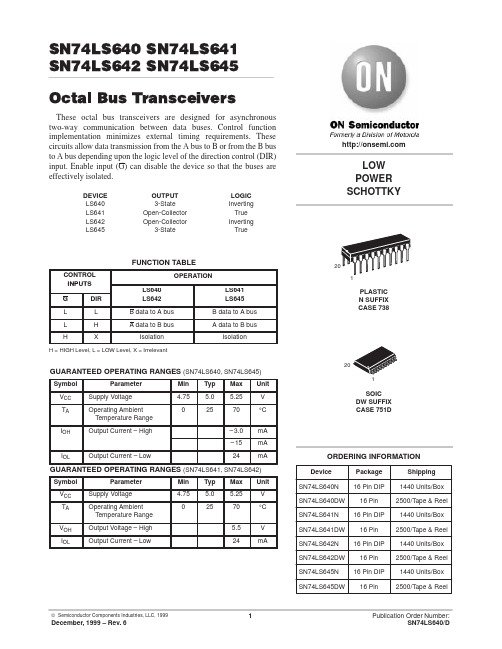 SN74LS640资料