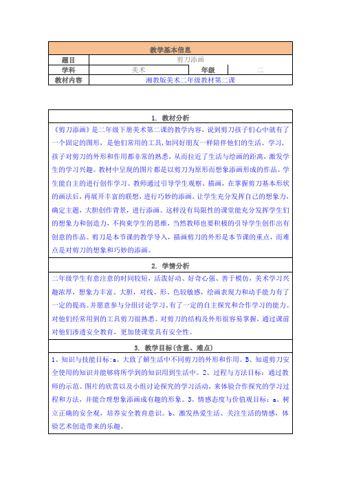剪刀添画