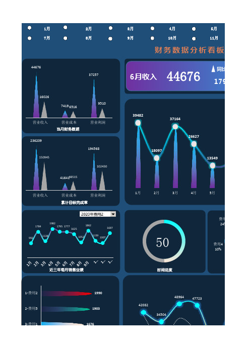 5-财务分析动态图表模板