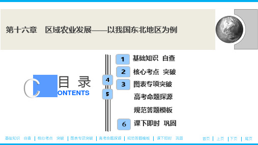 区域农业发展——以我国东北地区为例课件—新高考地理总复习人教版