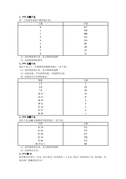 社会统计学习题_卢淑华[1]