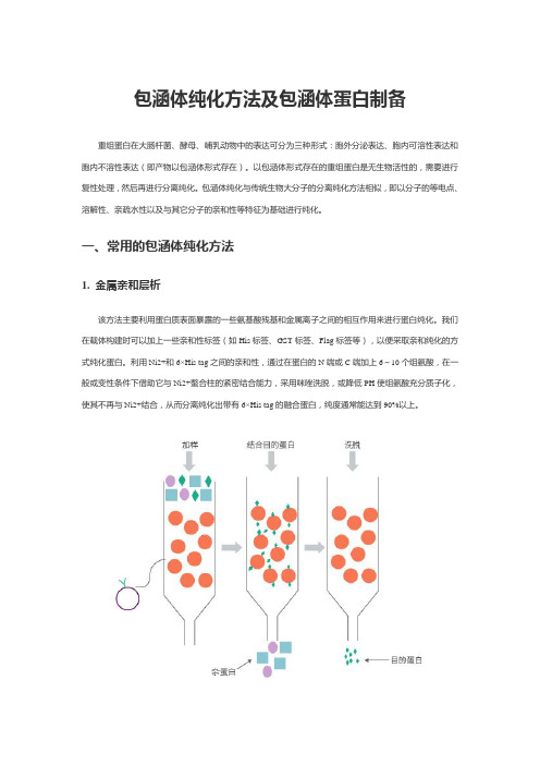 包涵体纯化方法及包涵体蛋白制备