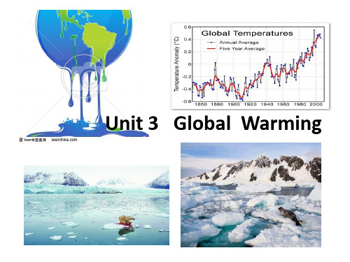 选修6Unit4GlobalWarming全单元课件