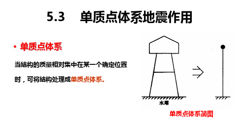 单质点体系地震作用