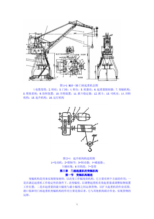 门座起重机毕业设计