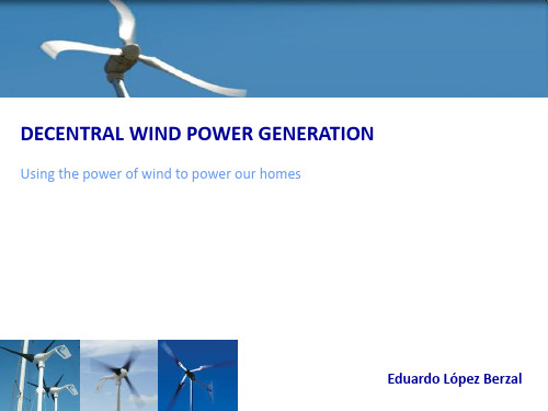 Wind Power Generation