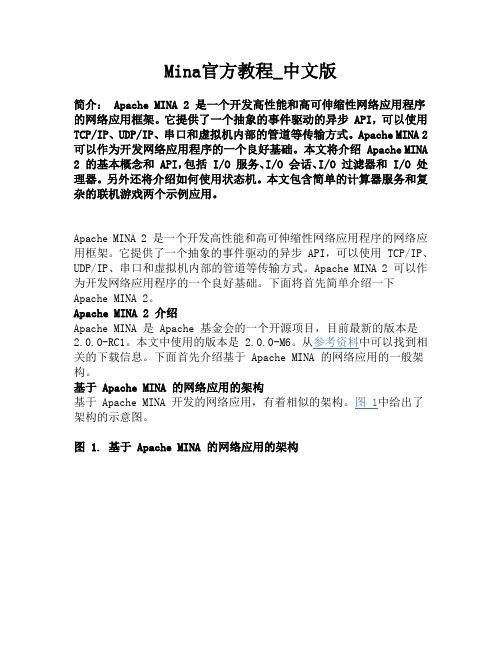 Mina官方教程_中文版