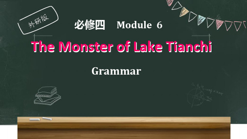 外研版高一英语必修Module 6   Grammar (共19张PPT)优秀课件