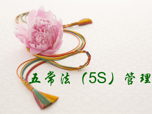 [实用参考]五常法管理.ppt