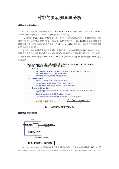 时钟的抖动测量与分析