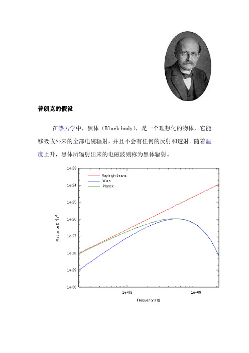 普朗克黑体辐射量子理论