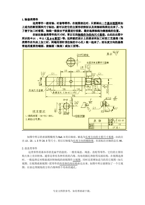 机械标注及公差规范