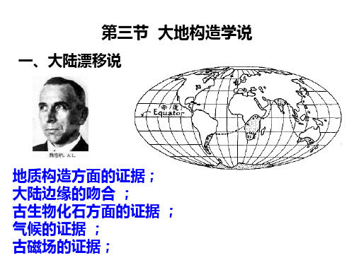 石大自然地理学课件02地壳-3大地构造学说