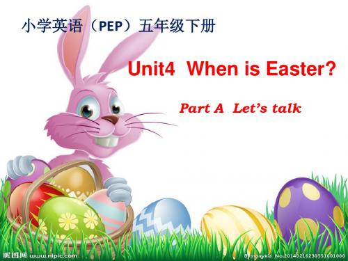 When is Easter_ 课件设计