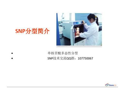 SNP分型技术简介