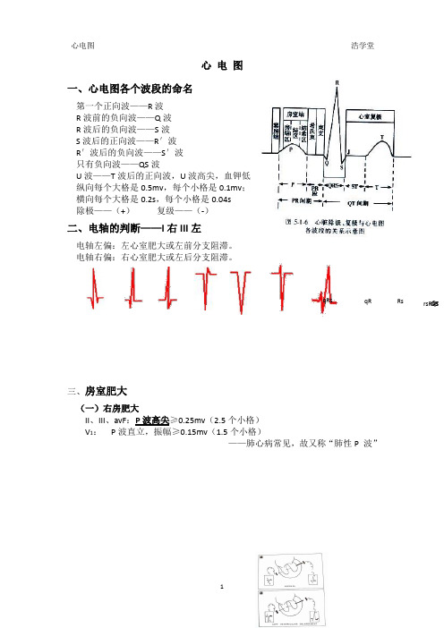 心电图入门讲义