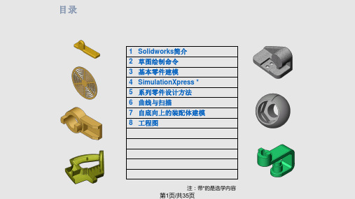 Solidworks基础知识简介PPT课件