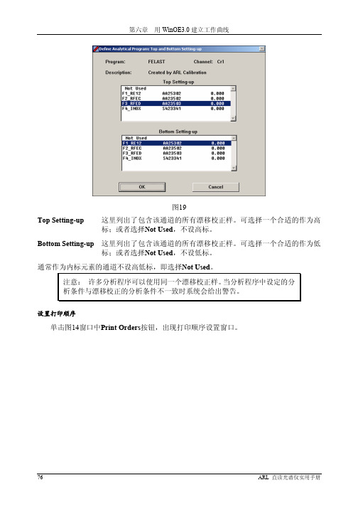 ARL 直读光谱仪实用操作手册(下部)