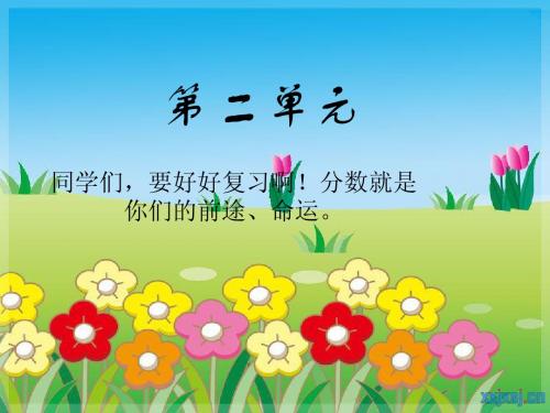 苏教版语文四年级下册第二单元复习课件