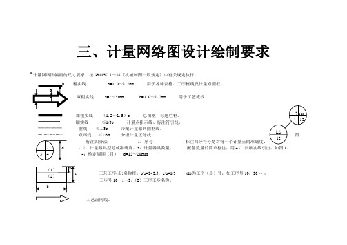 计量网络图设计绘制要求