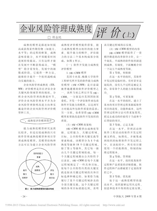 企业风险管理成熟度评价_上_符志民