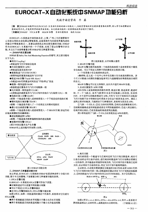 EUROCAT-X自动化系统中SNMAP功能分析