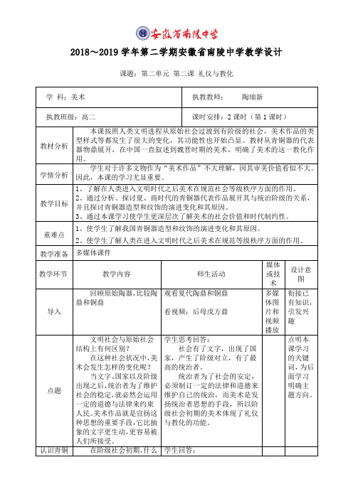 第二单元 第二课 礼仪与教化-1