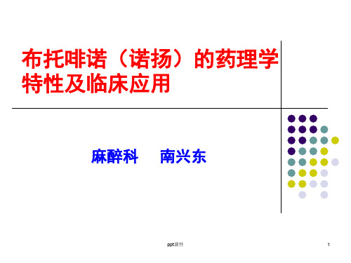 布托啡诺临床应用  ppt课件