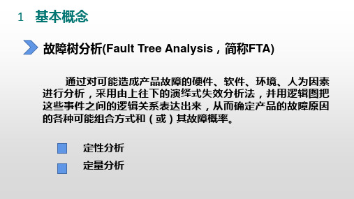 故障树分析法(FTA)