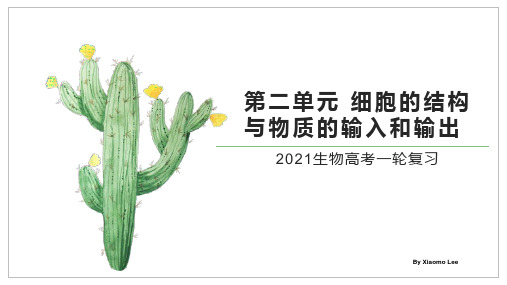 专题2.1 细胞膜和细胞核(优质课件)-2021年高考生物大一轮复习紧跟教材