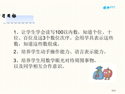 一年级下册3.2数的组成和读写市公开课一等奖省优质课获奖课件