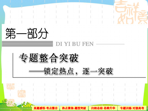 【新】人教A版高考数学复习课件专题一 函数与导数、不等式1-1-1.ppt