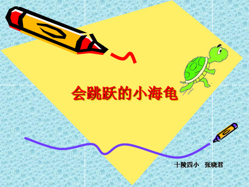 会跳跃的小海龟