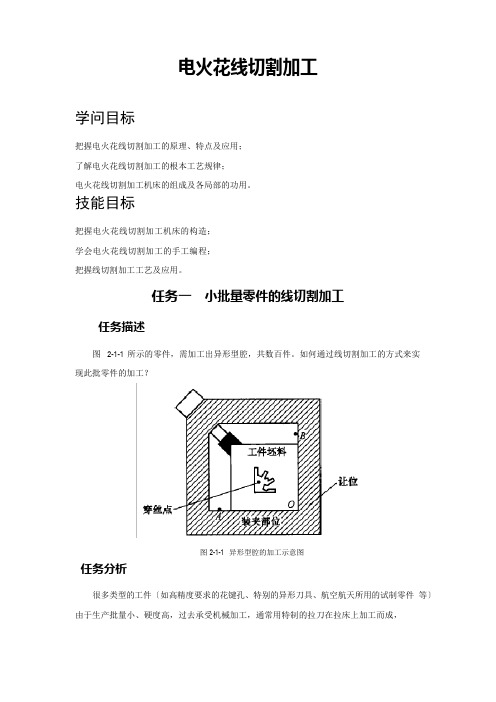 电火花线切割加工技术详解