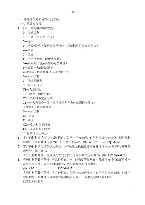 热处理工艺守则及热处理工艺对30CrMnSiA组织与性能的影响