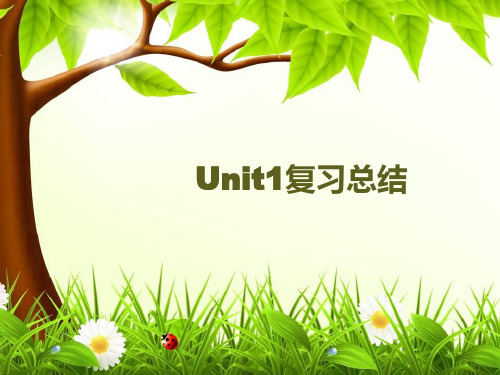 新版PEP五年级上册Unit1what's-he-like复习课件