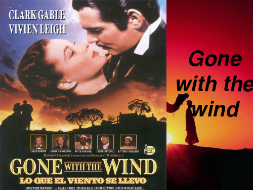 Gone with the wind《飘》的简析