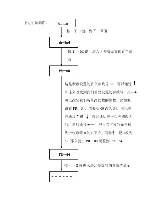 松下伺服参数调整