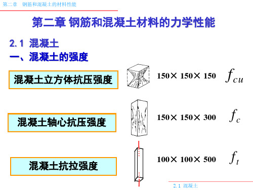 混凝土结构设计原理-课件-第1章-材性资料