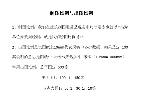 5、出图比例的确定与尺寸标注解析