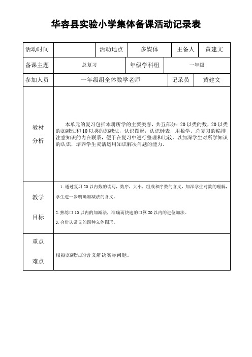 集体备课记录表 (1)