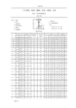 常用型钢规格(截面)表