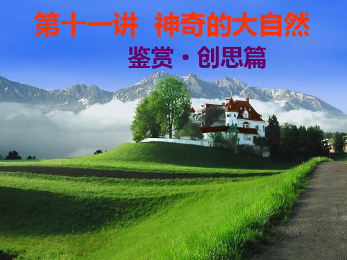 四年级上册语文PPT优质课件-十一作文同步扩展课神奇自然(共26页)-人教(部编版)