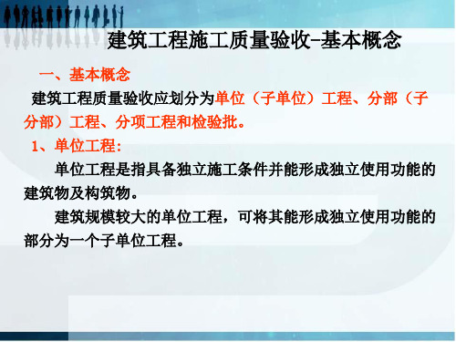 地基基础分部工程验收ppt课件