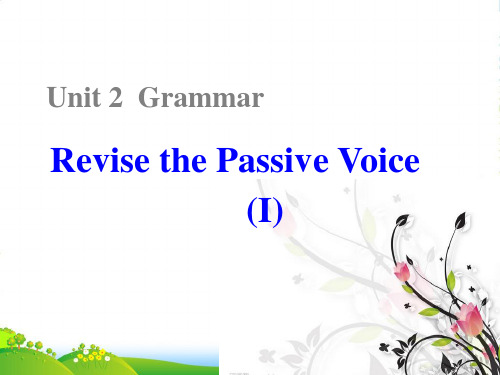 人教课标英语选修7 Unit 2 Robots Grammar 课件1(共41张PPT)