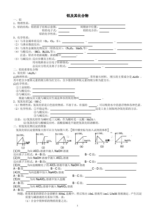 铝及其化合物