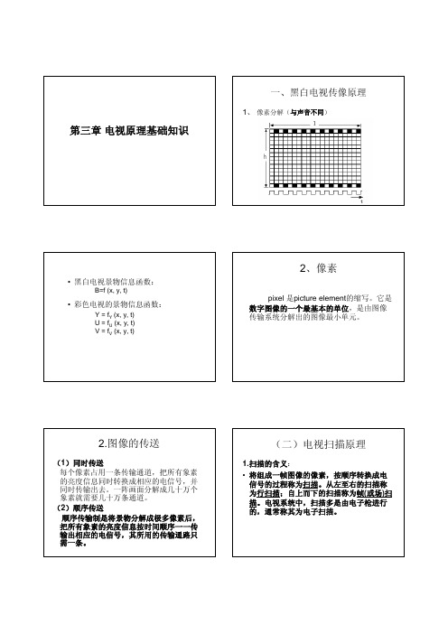 第三课-电视原理基础知识-课件